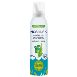 Nosonek udrażniający spray do nosa dla dzieci z aloesem i miętą 120 ml Oleofarm
