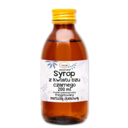 Syrop z kwiatów czarnego bzu Mir-Lek 200 ml suplement diety
