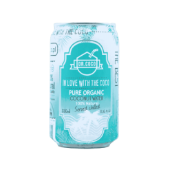 BIO woda kokosowa w puszce 330 ml Dr Coco