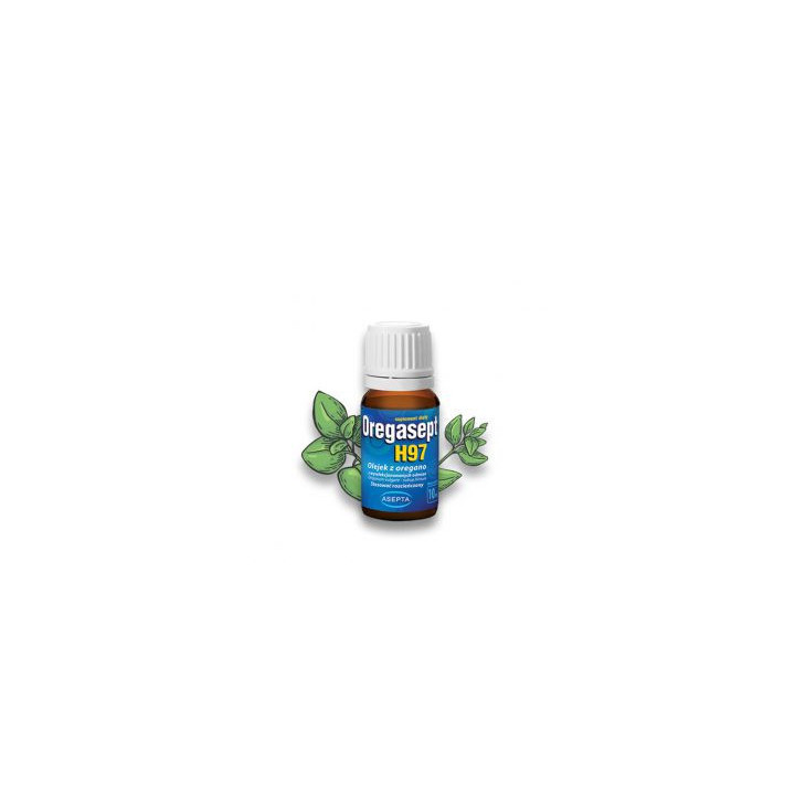 Oregasept H97 olejek z oregano Asepta 10 ml suplement diety