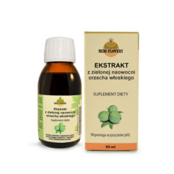 Ekstrakt z zielonej naowocni orzecha włoskiego Medi Flowery 90 ml suplement diety