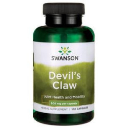 Czarci pazur Devil's Claw SWANSON 100 kapsułek suplement diety
