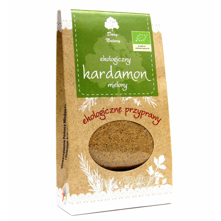Kardamon mielony BIO Dary Natury 50 g