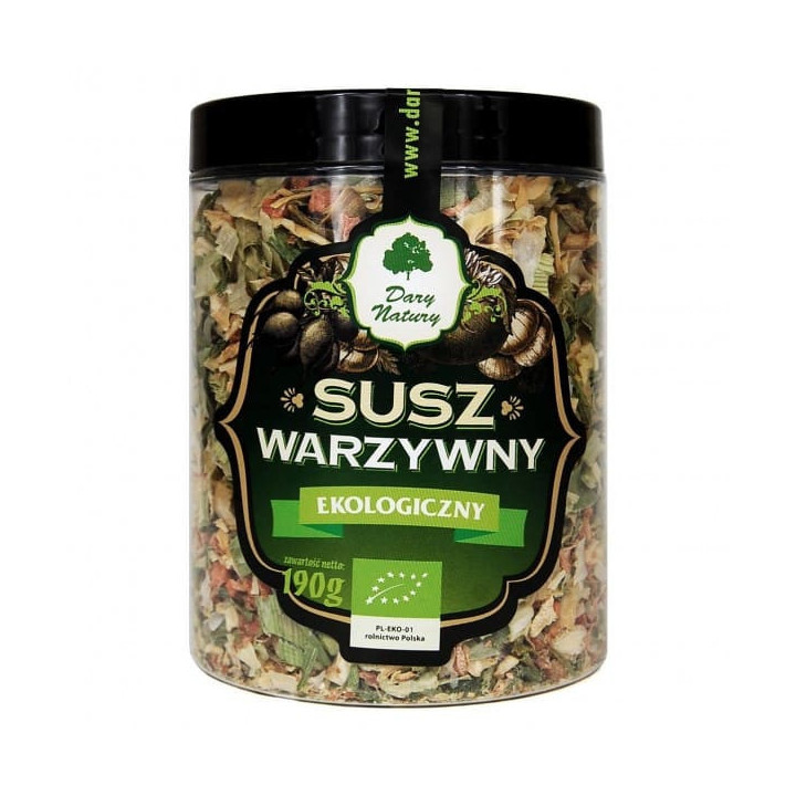 BIO ekologiczny SUSZ WARZYWNY Dary Natury 190 g