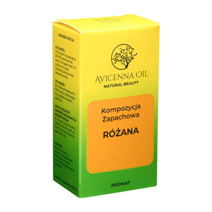 Kompozycja zapachowa różana Avicenna Oil 7 ml