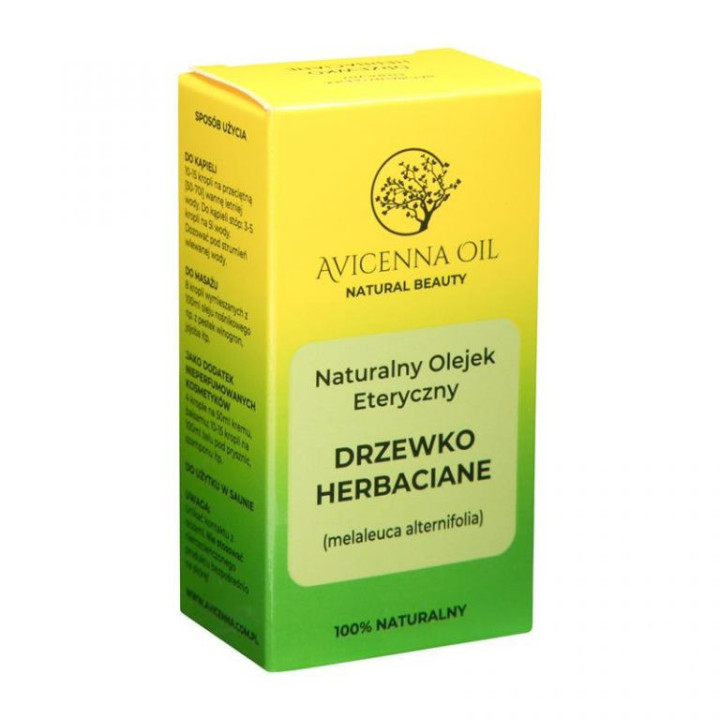 Olejek eteryczny z drzewa herbacianego naturalny Avicenna Oil 7ml