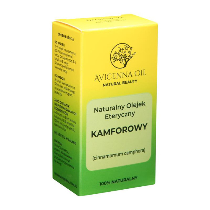 Olejek eteryczny kamforowy naturalny Avicenna Oil 7 ml
