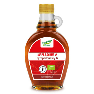 BIO syrop klonowy typu A bezglutenowy 250 ml BIO Planet