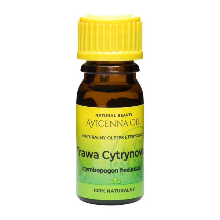 Olejek z trawy cytrynowej (lemongrasowy) naturalny Avicenna Oil 7 ml