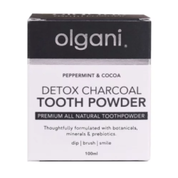 Proszek do zębów Detox Charcoal - Wybielająca 100 ml Olgani