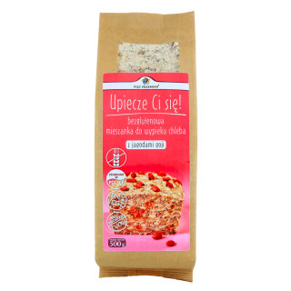 Mieszanka do wypieku chleba bezglutenowego z goji 500 g Pięć Przemian