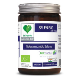 SELEN BIO 100 mcg x 100 tabletek BeOrganic suplement diety