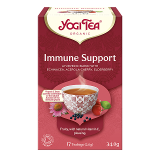 BIO herbata na odporność Immune Support (17 saszetek x 2 g) 34 g - Yogi Tea