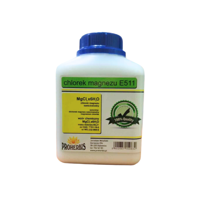 Chlorek magnezu sześciowodny Proherbis 500 g suplement diety