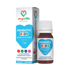 Probiotic Kids probiotyk dla dzieci w kroplach 7 ml MyVita suplement diety
