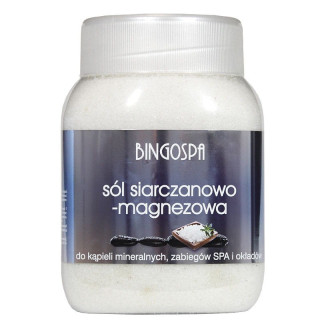 Sól siarczanowo-magnezowa do kąpieli mineralnych 1250 g Bingospa