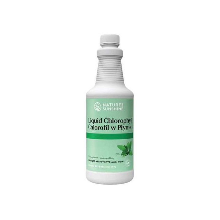 Chloroﬁl w Płynie NSP oryginalny Natures Sunshine 475,6 ml suplement diety