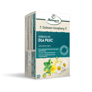 Herbata Dla Płuc fix 20x2 g HERBAPOL KRAKÓW 40 g
