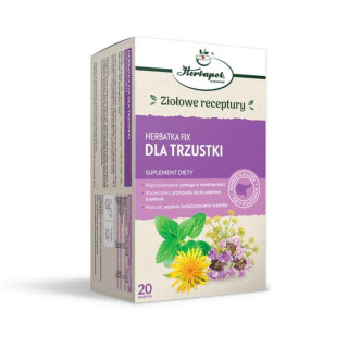 Herbata dla trzustki fix 20x2 g HERBAPOL KRAKÓW 40 g