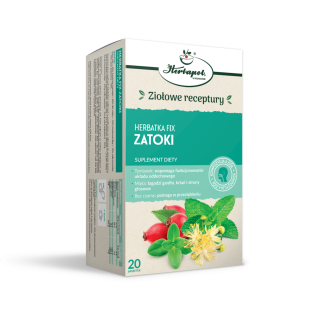 Herbata na zatoki Herbapol Kraków 20 x 2 g – ZATOKI fix