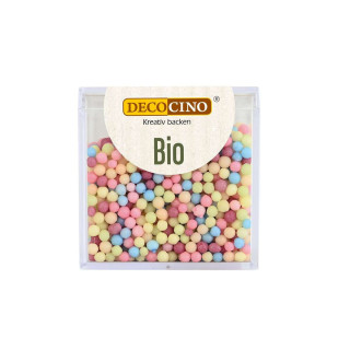 POSYPKA CUKROWA KOLOROWE PEREŁKI BIO 65 g - DECOCINO