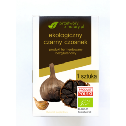 Czarny czosnek BEZGLUTENOWY BIO (1 szt.) - Przetwory z Natury 50 g