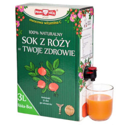 RÓŻA BOX Witamina C 100% owocowa 3 l POLSKA RÓŻA suplement diety