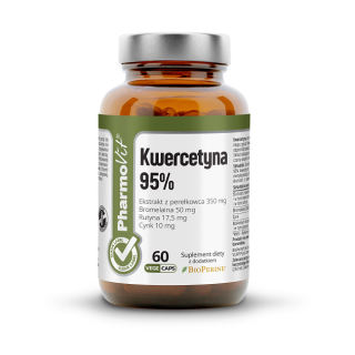 Kwercetyna bezglutenowa 60 kapsułek - PHARMOVIT (CLEAN LABEL) suplement diety