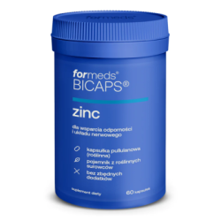BICAPS ZINC (cytrynian cynku) 60 kapsułek Formeds suplement diety