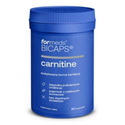 BICAPS® CARNITINE L-karnityna 60 kapsułek Formeds suplement diety