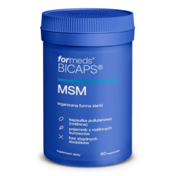 BICAPS® MSM (siarka organiczna) 60 kapsułek Formeds suplement diety