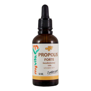 Propolis Forte bezalkoholowy 10% krople 50 ml suplement diety MyVita