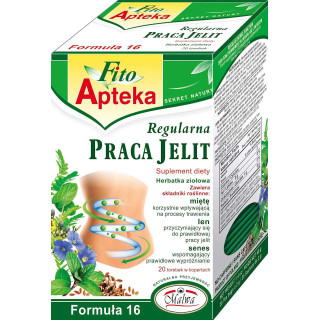 Regularna Praca Jelit herbatka 20*2g MALWA 100 g