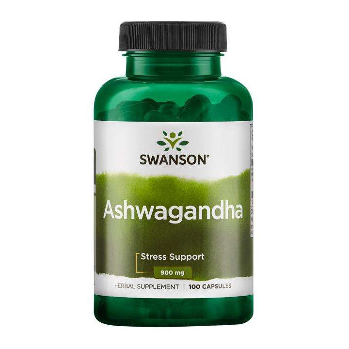 Ashwagandha 450 mg, 100 kapsułek suplement diety SWANSON