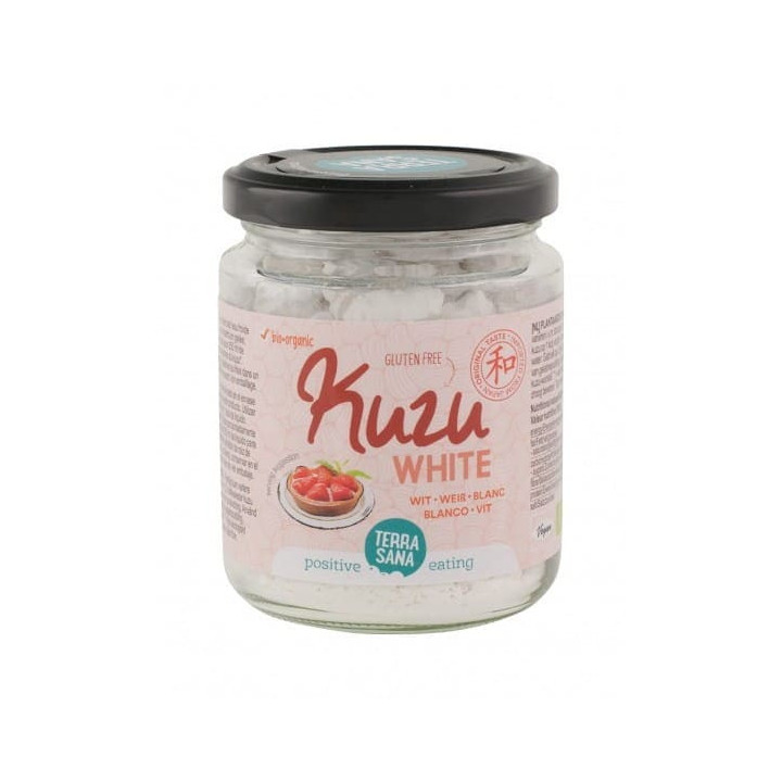 KUZU BIAŁE (SKROBIA Z KORZENIA) BEZGLUTENOWA BIO 125 g - TERRASANA
