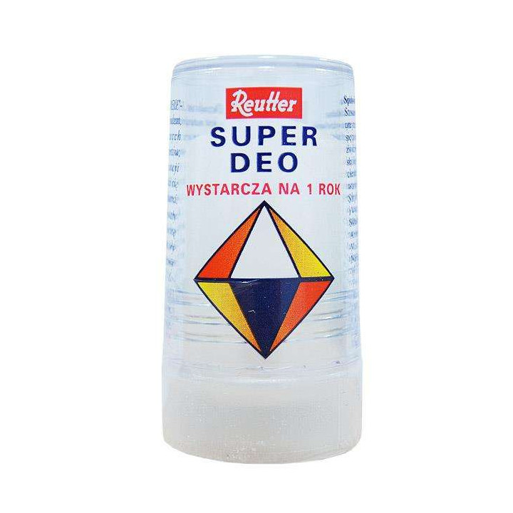 Dezodorant "SUPER DEO" (Ałun) - REUTTER 50 g
