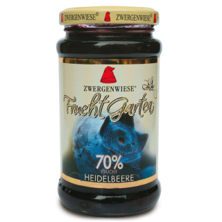 BIO Mus owocowy jagodowy bezglutenowy Zwergenwiese 225 g
