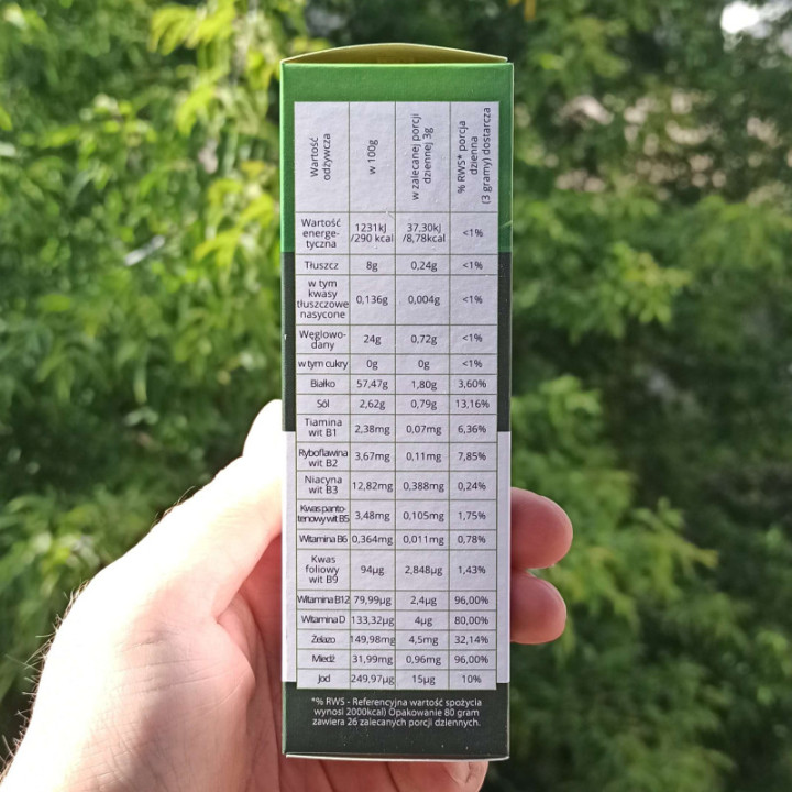 BIO Spirulina Platensis – Naturalne Źródło Białka i Witaminy B