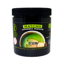 Matcha Japońska premium BIO 60 g PIĘĆ PRZEMIAN