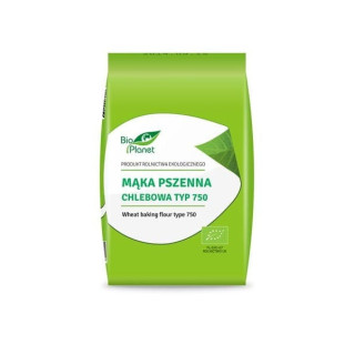 BIO Mąka Pszenna Chlebowa typ 750 BIO Planet 1kg