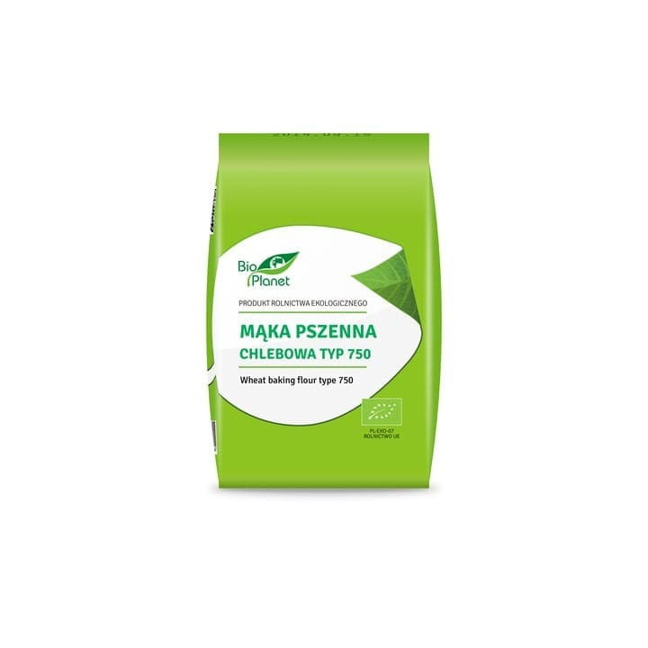 BIO Mąka Pszenna Chlebowa typ 750 BIO Planet 1kg