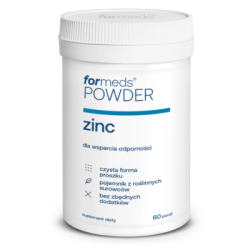 Powder ZINC cynk w proszku Formeds 60 porcji suplement diety