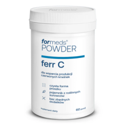 Powder ferr C (żelazo, witamina C) FORMEDS 60 porcji suplement diety