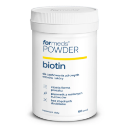 Powder BIOTIN (biotyna+inulina) FORMEDS 60 porcji suplement diety