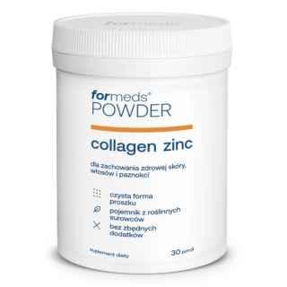 Powder Collagen-Zinc (kolagen) w proszku 30 porcji suplement diety -  Formeds