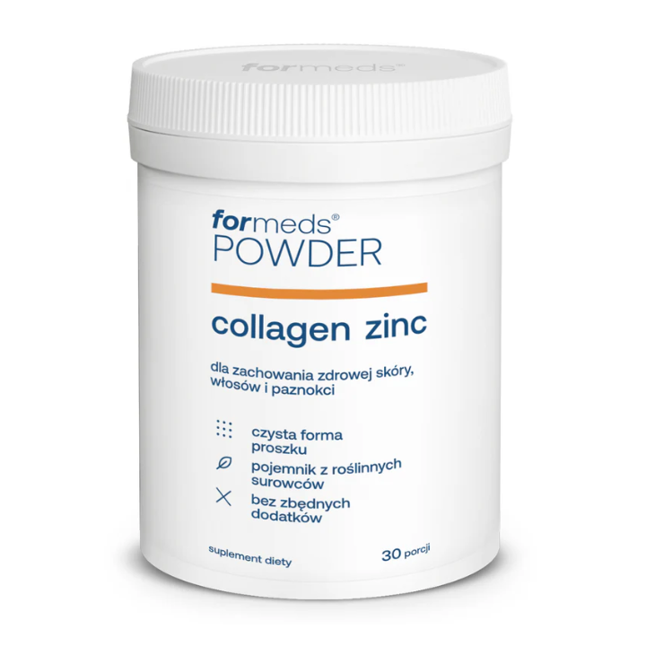 Powder Collagen-Zinc (kolagen) w proszku 30 porcji suplement diety -  Formeds