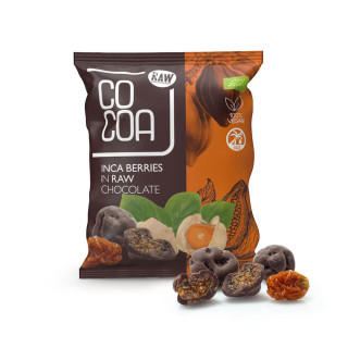 BIO jagody inkaskie w ekologicznej czekoladzie CoCoa 70 g