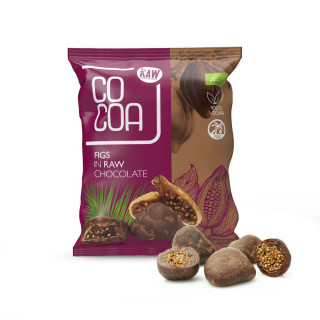 Ekologiczne figi w surowej czekoladzie CoCoa 70 g
