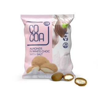 Migdały w białej polewie z solą BIO - CoCoa - 70 g