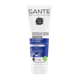 Krem do rąk intensywnie regenerujący masło shea i olejek makadamia Eco 75 ml - Sante